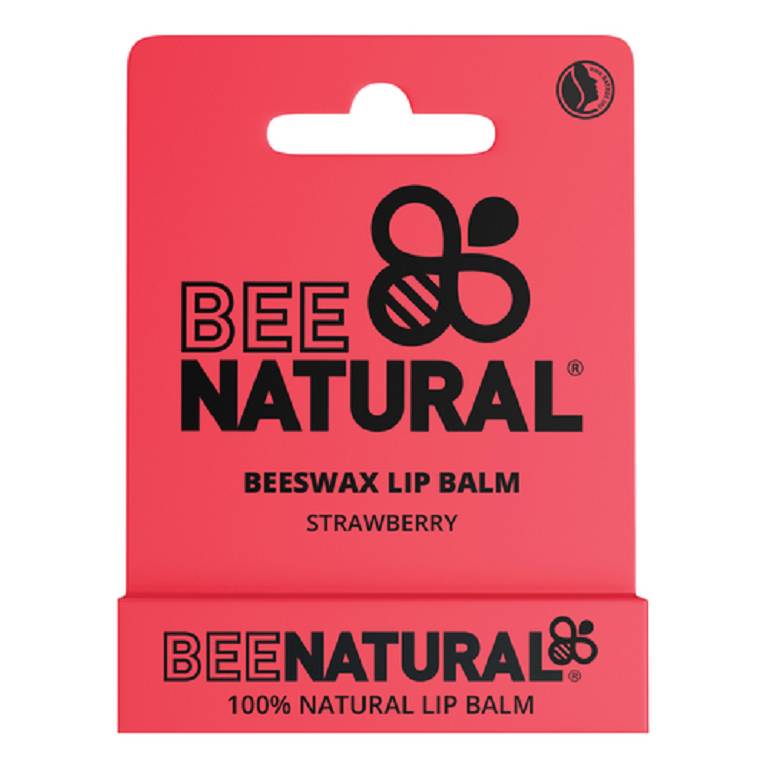 BEE NATURAL LIP BALM FRAGOLA