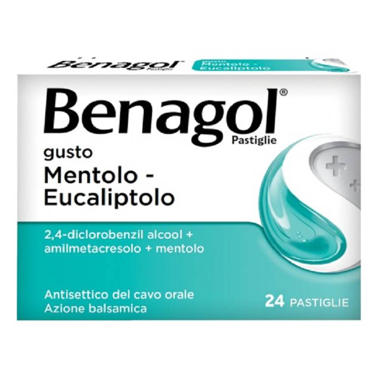 Benagol mentolo eucalipto 24 cps