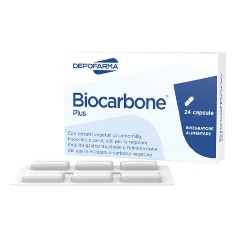 BIOCARBONE Plus 24 capsule
