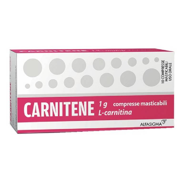 Carnitene 1 g 10 Cpr