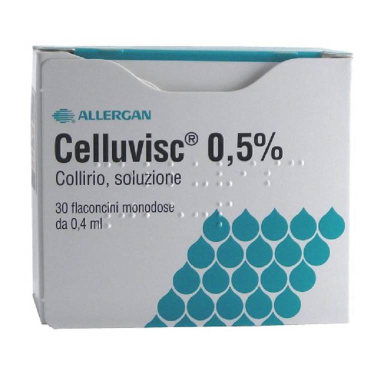 CELLUVISC Collirio 30 fiale 5mg/ml