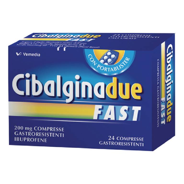 CIBALGINA DUE FAST 24 compresse