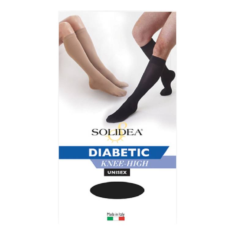 DIABETIC KNEE-HIGH NERO 2-M