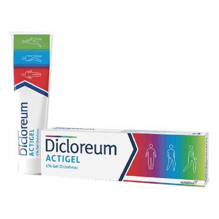 Dicloreum Actigel 1% 50 g