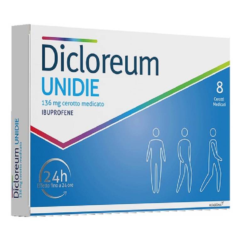 DICLOREUM UNIDIE*8CER MED 24H