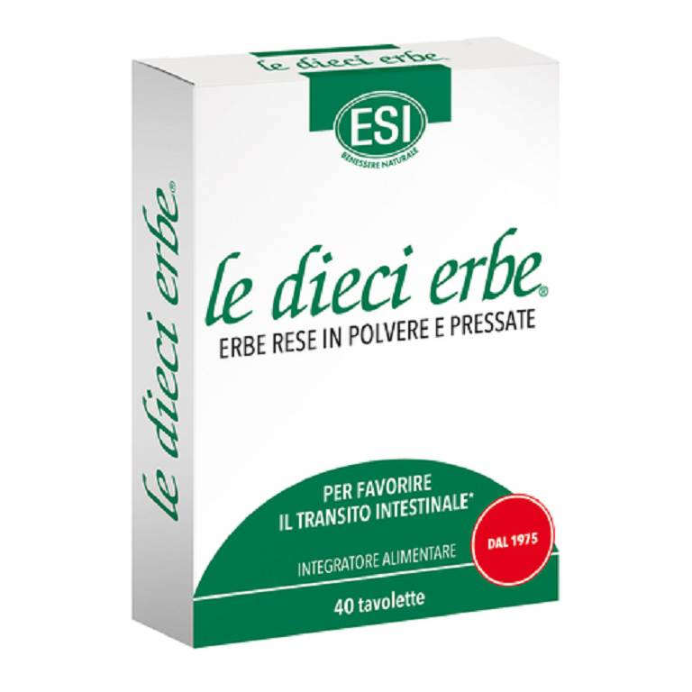 ESI Le Dieci Erbe 40 tavolette