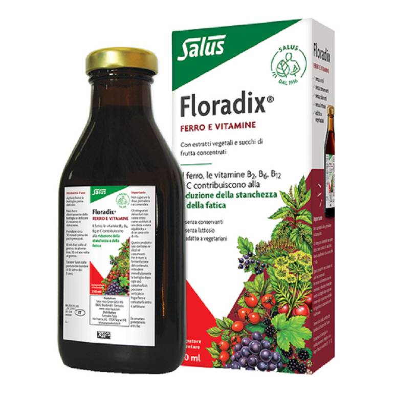 FLORADIX Integratore Ferro Salus Haus 250 ml