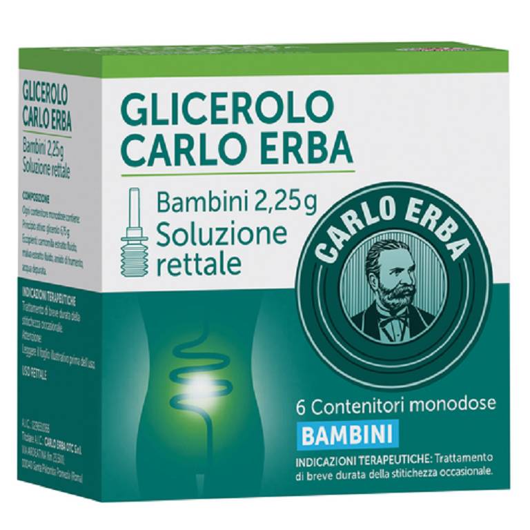 GLICEROLO BAMBINI 6cont 2,25g