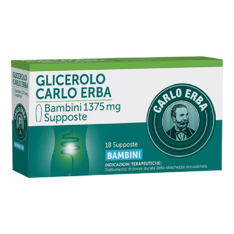 GLICEROLO Bimbi 18 supposte