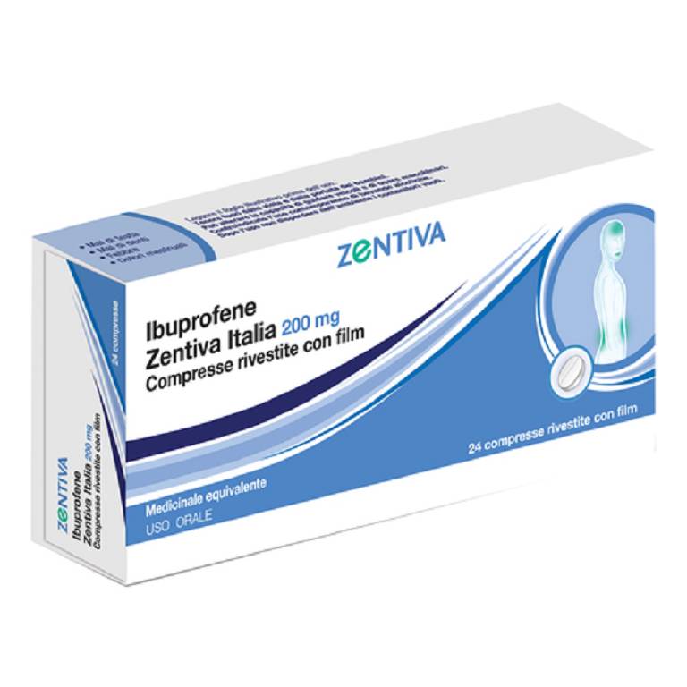 IBUPROFENE ZEN*24CPR 200MG
