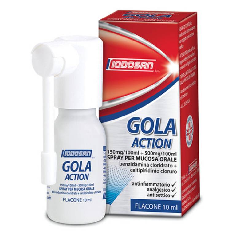 Iodosan Gola Action spray 10 ml
