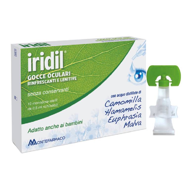 IRIDIL Gocce Oculari 10ampolle monodose 0,5ml