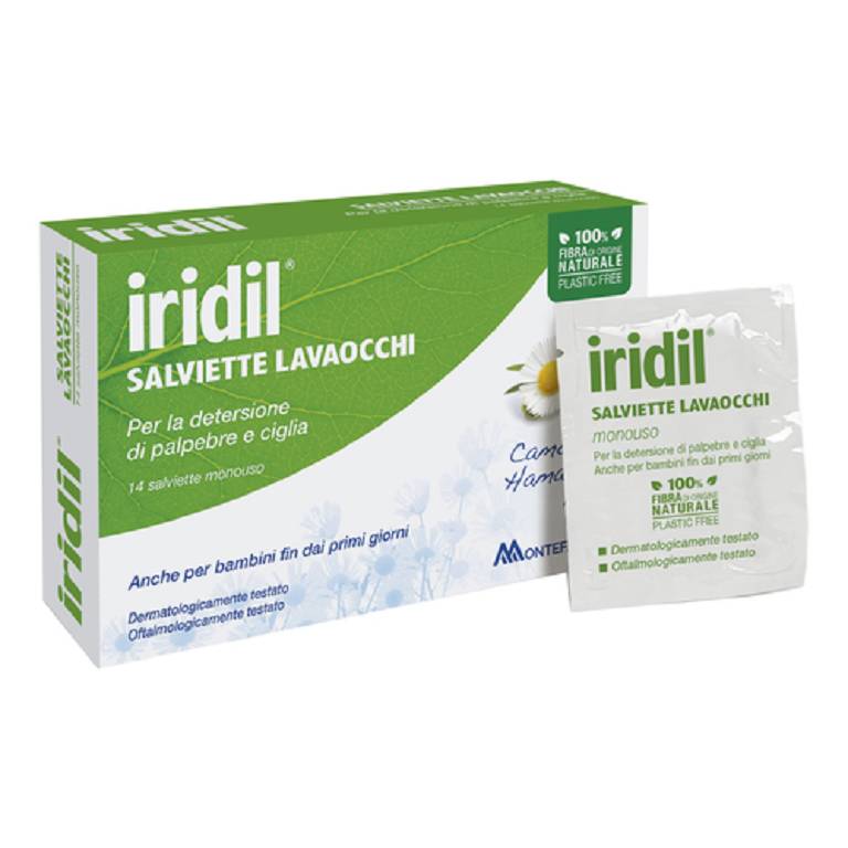 IRIDIL Lavaocchi 14 salviette