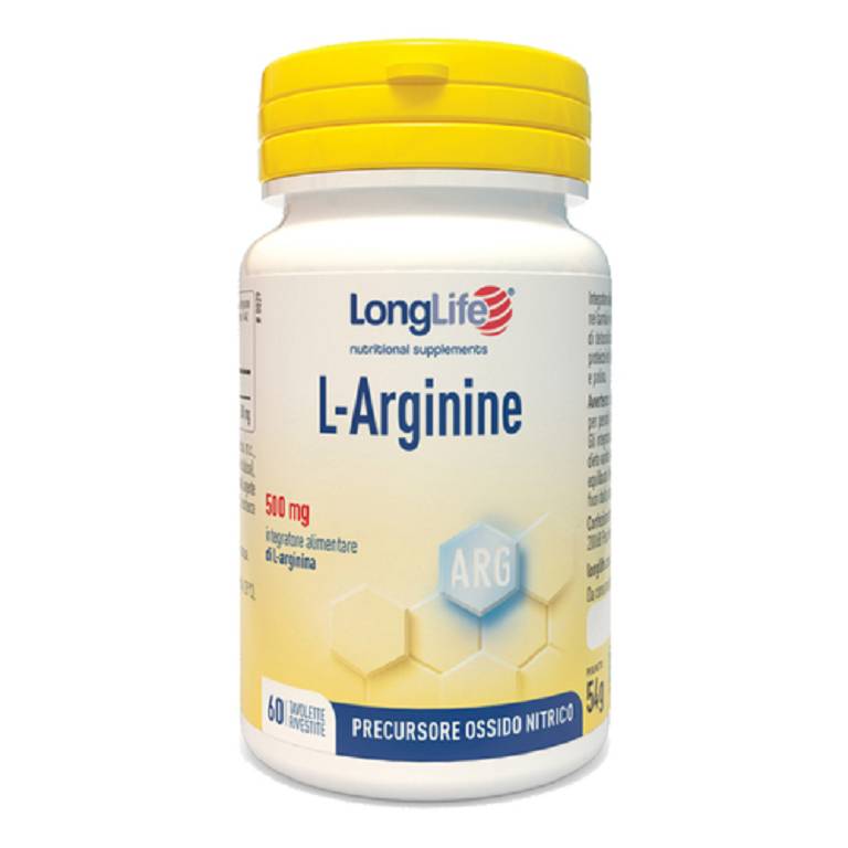 L-Arginine 500mg 60 tavolette