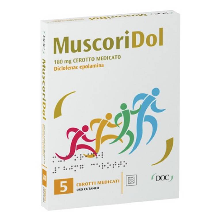 MUSCORIDOL*5CER MED 180MG