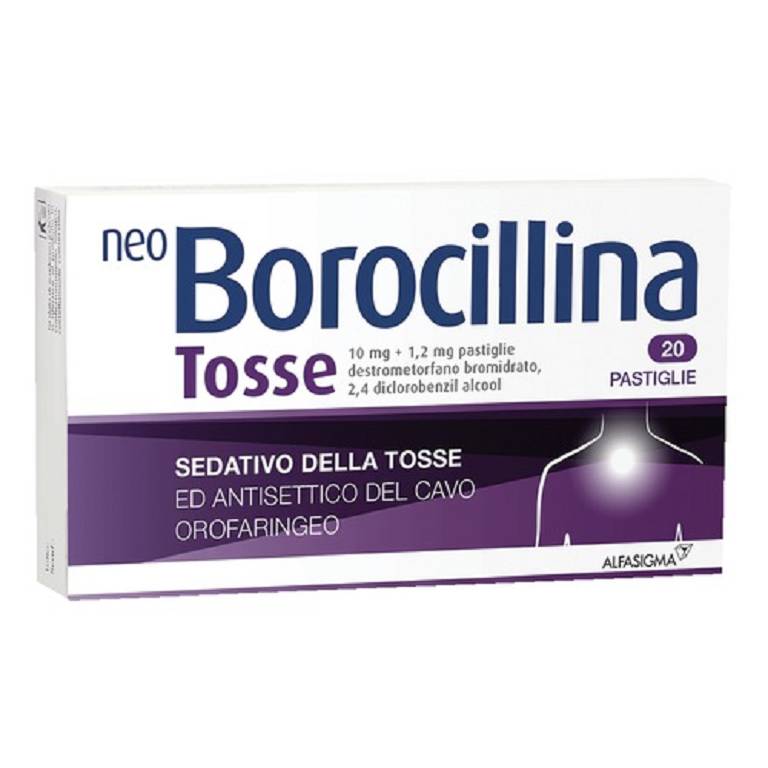 NEOBOROCILLINA Tosse 20pastl