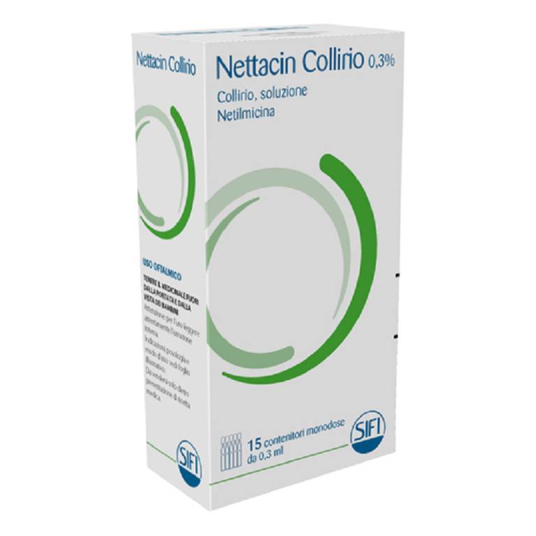 NETTACIN COLLIRIO*15FL 1D 0,3%