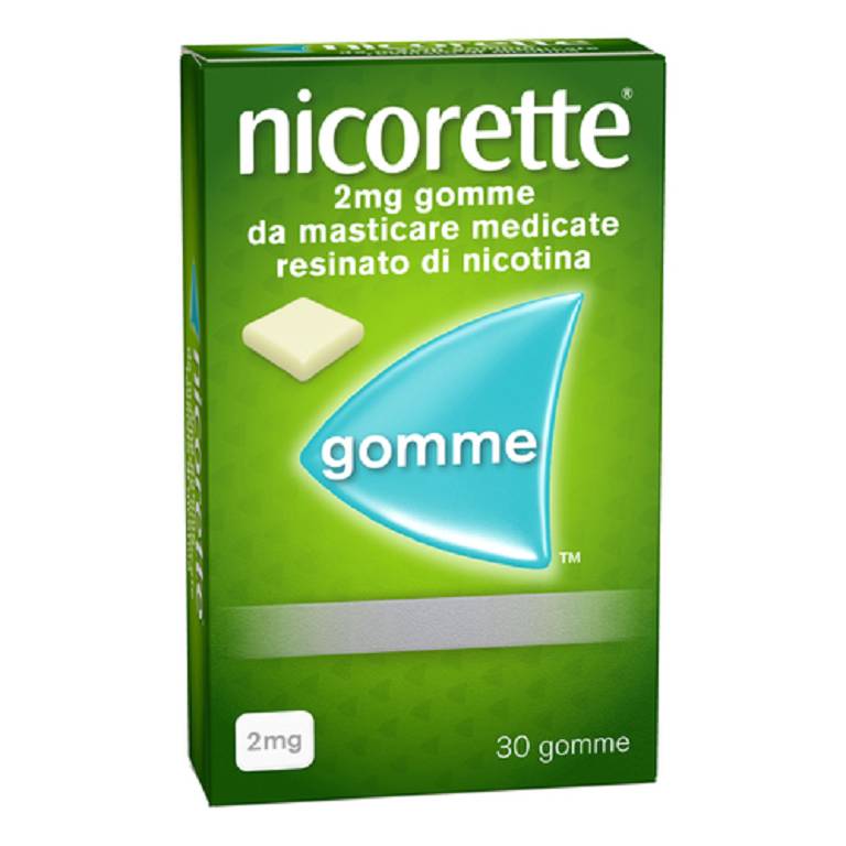 Nicorette Gomme 2 mg 30 Pezzi