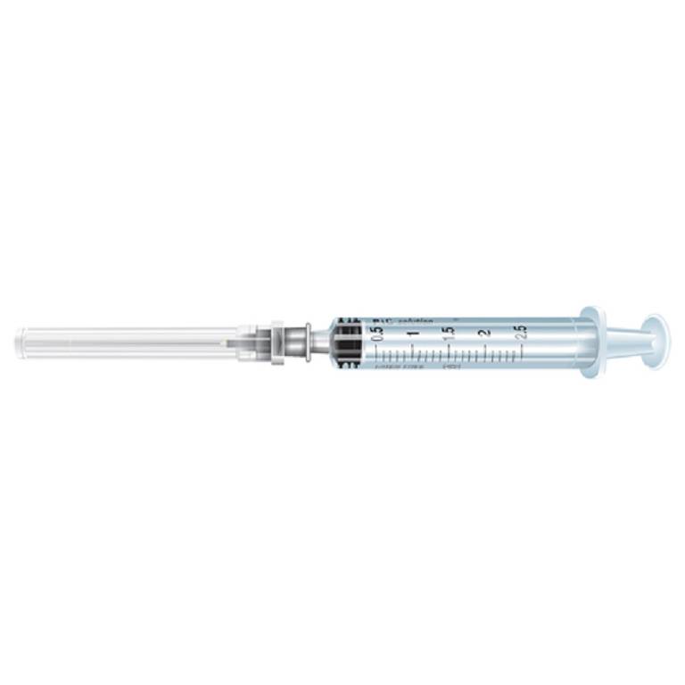 PIC 75460 Siringa 5 ml con Ago 21 G 100 Pezzi