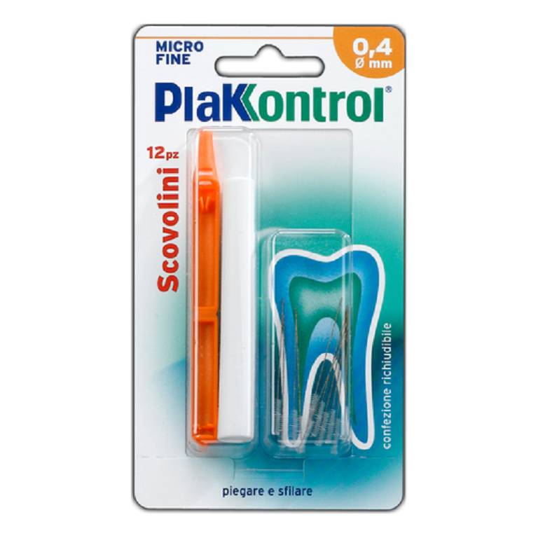 PLAKKONTROL Scovolino 0,4mm 10 Pezzi