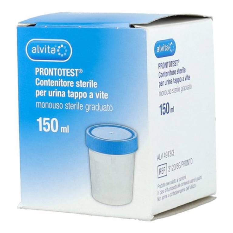 PRONTOTES Contenitore Urine Tappo A Vite