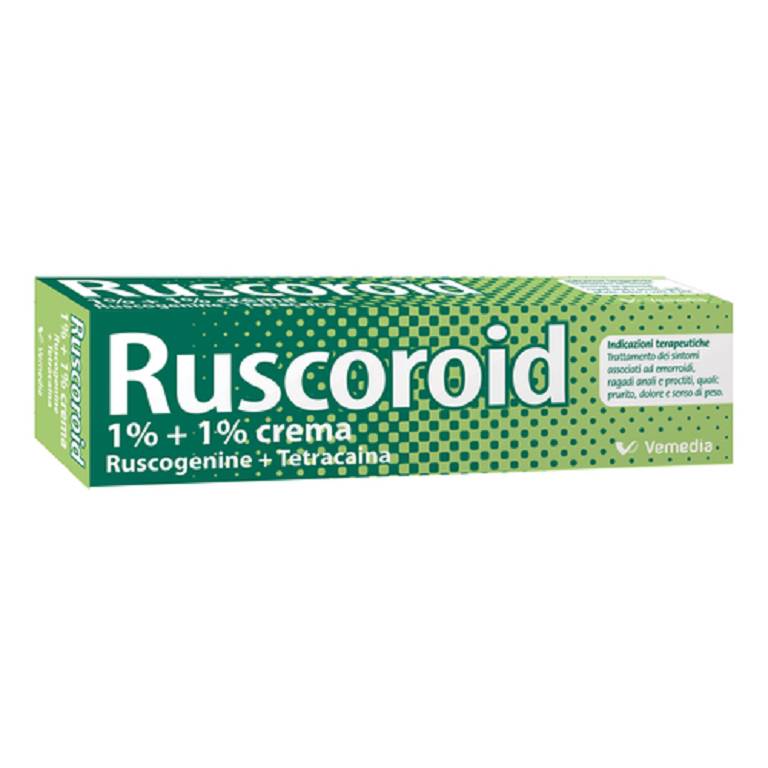 RUSCOROID*CREMA 40G 1%+1%