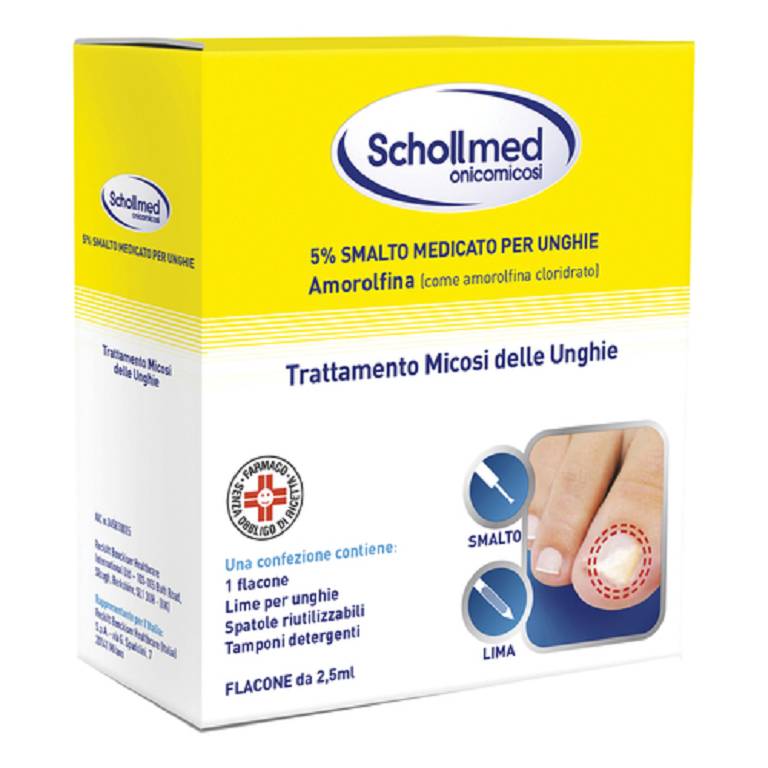 SCHOLLMED ONICOMICOSI*2,5ML 5% SCHOLLMED ONICOMICOSI*2,5ML 5%