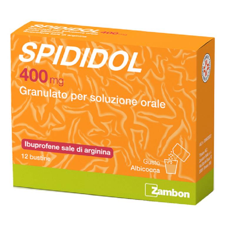 SPIDIDOL*GRAT 12BUST 400MG