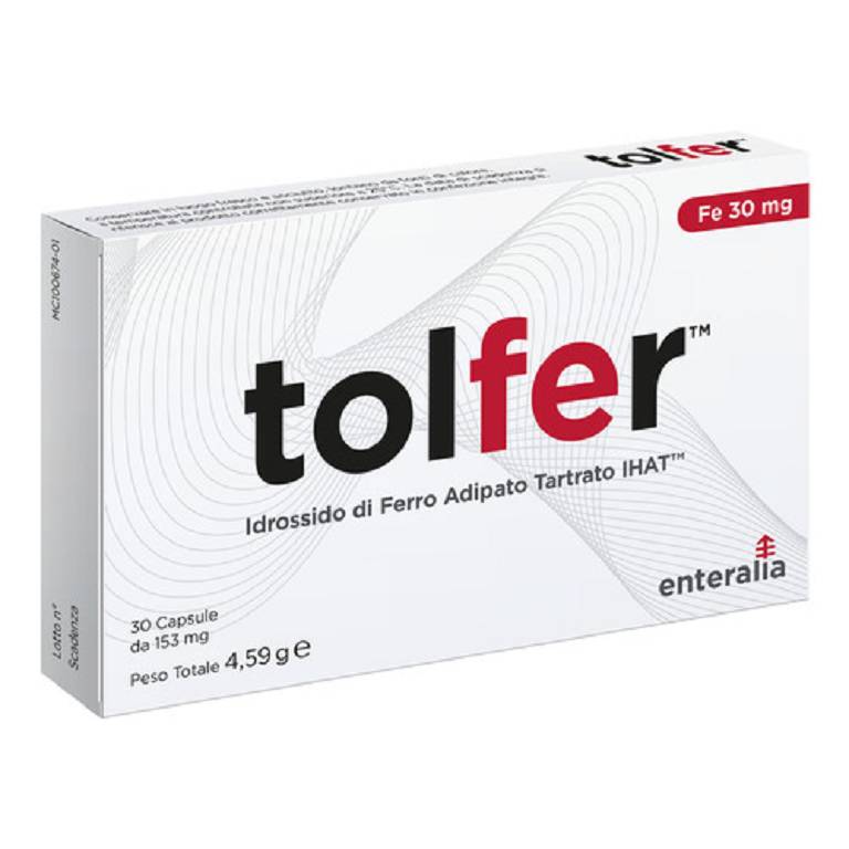 TOLFER 30MG 30CPS