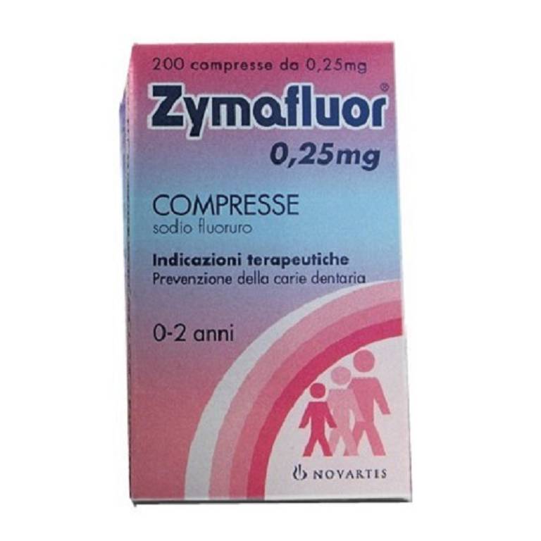 ZYMAFLUOR  0,25 mg 200 Compresse
